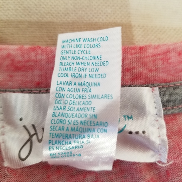 (4/$25) 🌸Classic cap sleeve tshirt JUST BE size M - Picture 2 of 4